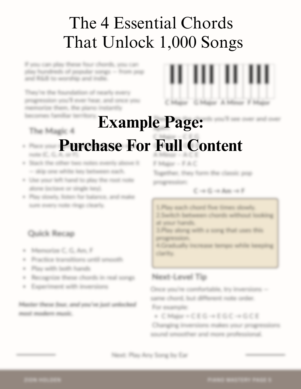 Learn Piano Fast – The Guide I Wish I Had When I Started